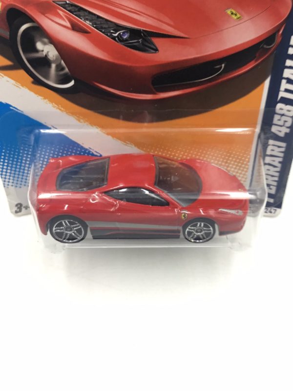 2012 Hot wheels #130 Ferrari 458 Italia SS4 Online