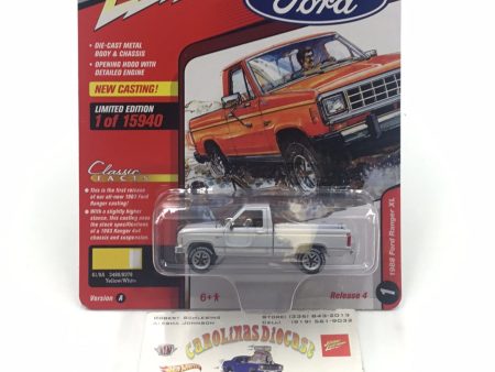 Johnny Lightning 1983 Ford Ranger XL White Lightning For Discount