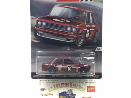 Hot wheels Track Day Datsun Bluebird 510 5 5 B5 For Discount