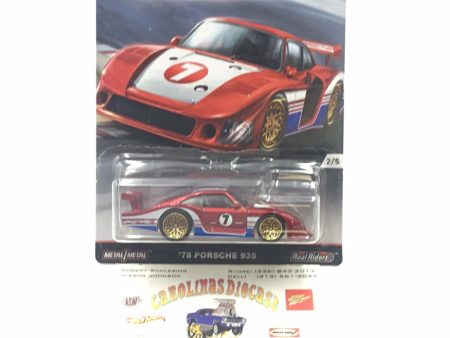 Hot wheels Track Day 78 Porsche 935 2 5 on Sale