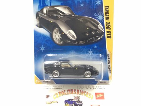 2009 Hot Wheels Target snowflake card #5 Ferrari 250 GTO with protector Discount