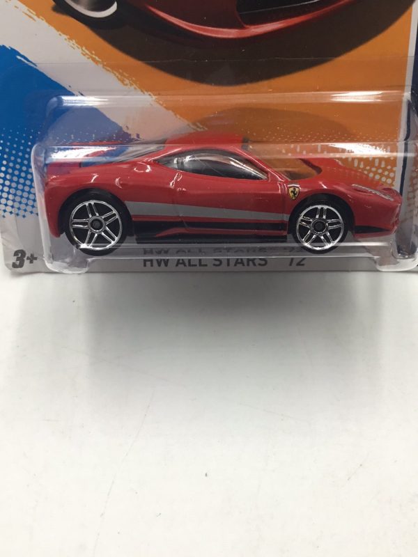 2012 Hot wheels #130 Ferrari 458 Italia SS4 Online