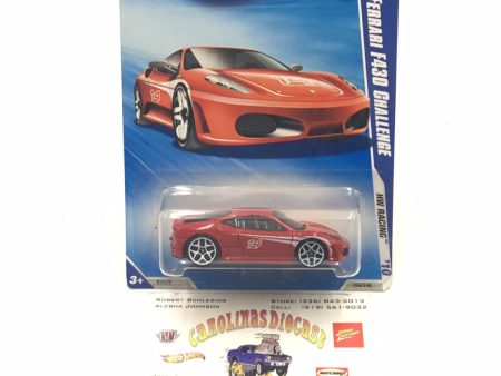 2010 Hot Wheels #154 Ferrari F430 Challenge Red QQ7 Online