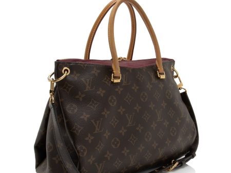 Louis Vuitton Monogram Canvas Pallas Satchel (GvqG8d) on Sale