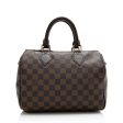 Louis Vuitton Damier Ebene Speedy 25 Satchel (22073) Sale