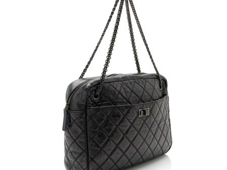 Chanel Aged Calfskin Reissue Camera Large Shoulder Bag (BOCpxd) For Discount